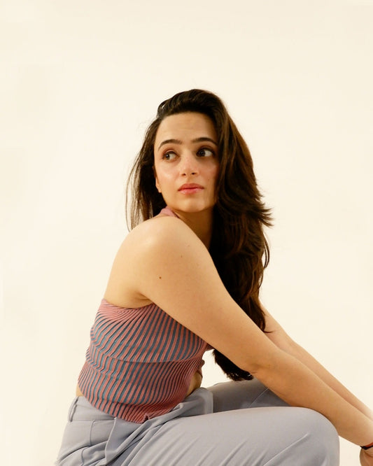 Women's Halter Neck Crop Top