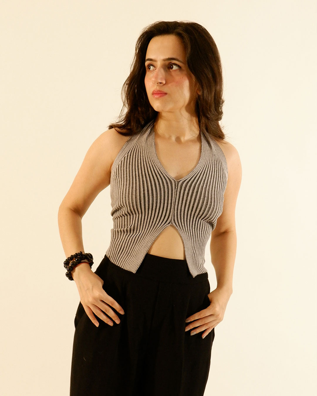 Women's Halter Neck Crop Top